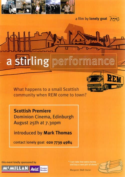 R.E.M.: A Stirling Performance (2000) poster