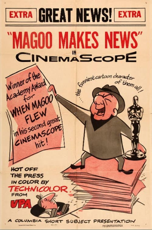 Magoo Makes News (1955) poster