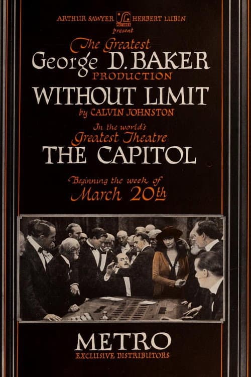 Without Limit (1921) poster