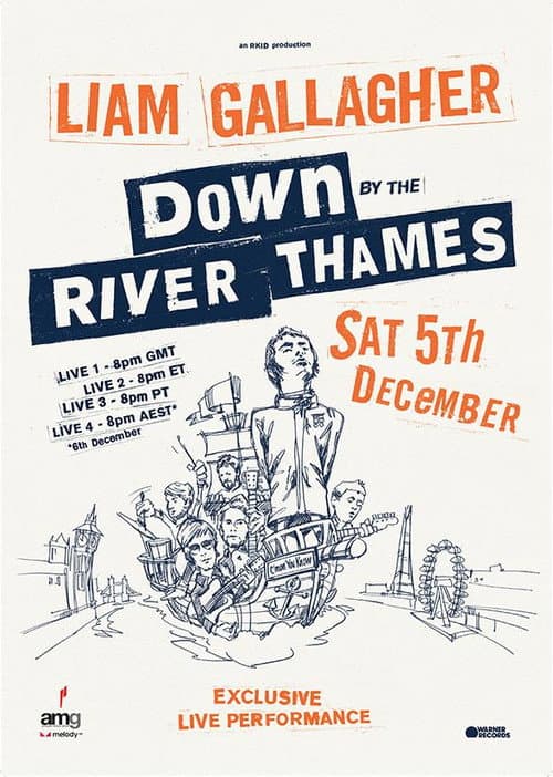 Liam Gallagher: Down by the River Thames (2020) poster