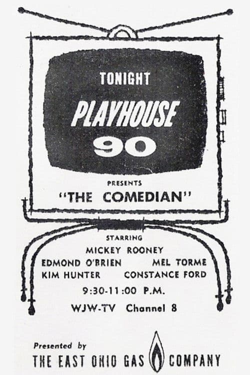 The Comedian (1957) poster