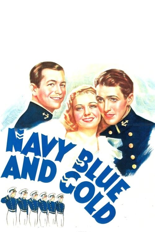 Navy Blue and Gold (1937) poster