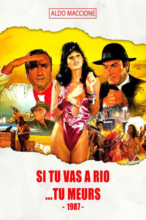 Si tu vas à Rio... tu meurs (1987) poster