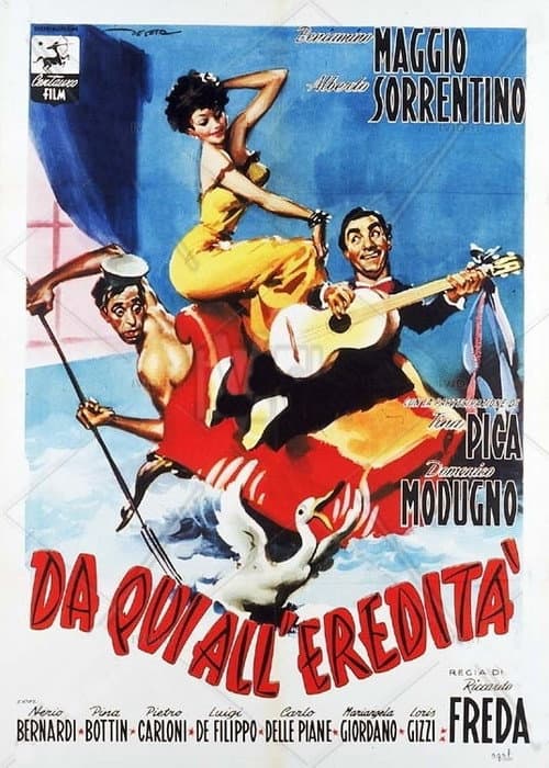 Da qui all'eredità (1955) poster