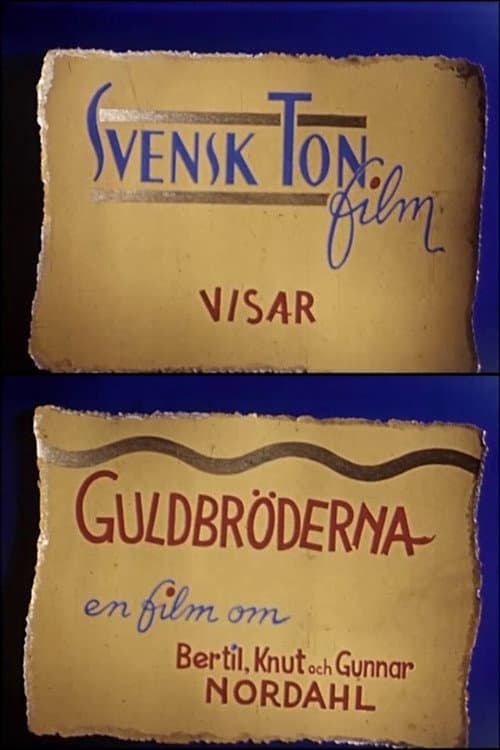 Guldbröderna: en film om Bertil, Knut och Gunnar Nordahl (1949) poster
