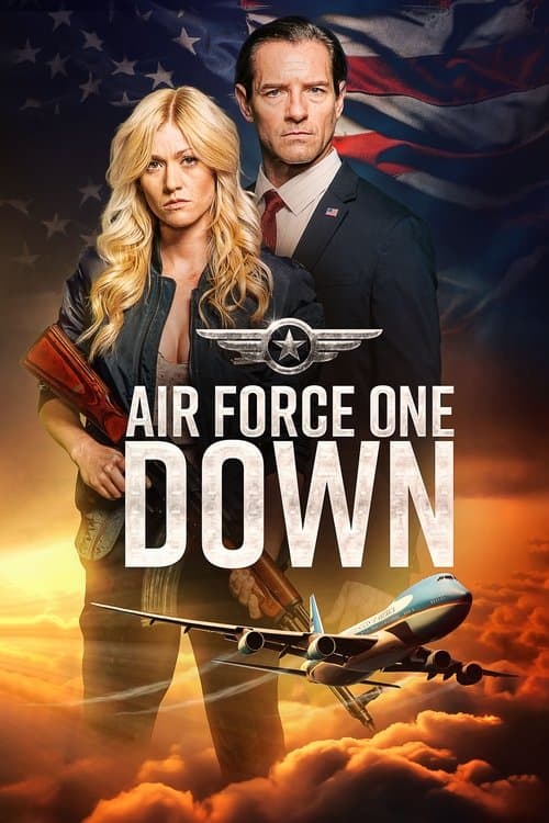 Air Force One Down (2024) poster