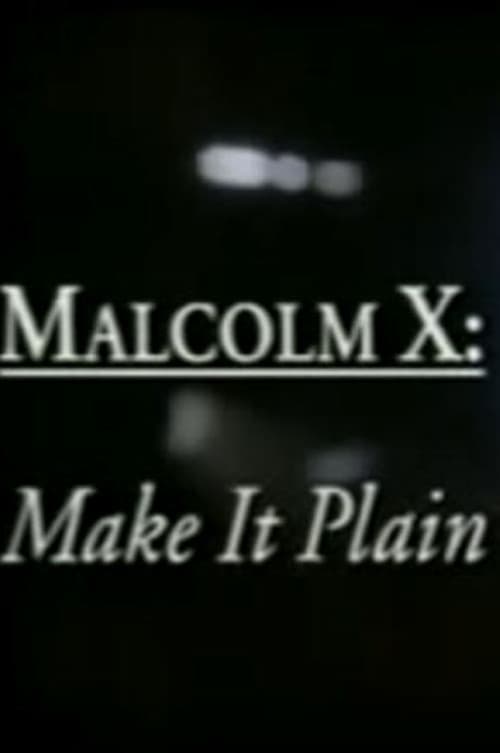 Malcolm X: Make It Plain (1994) poster