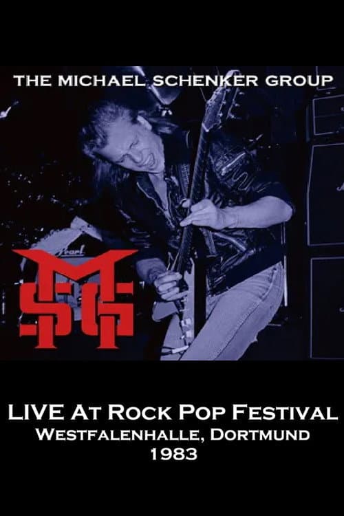 The Michael Schenker Group – Live Rockpop In Concert (1983) poster