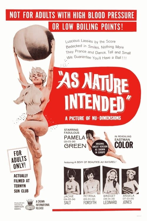 Naked as Nature Intended (1961) poster