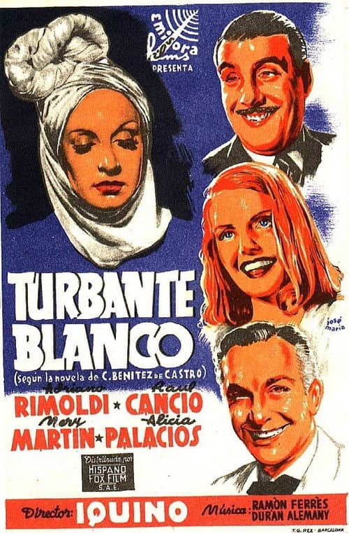 Turbante blanco (1943) poster