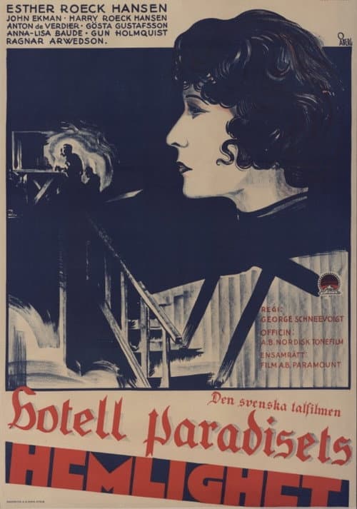 Hotell Paradisets hemlighet (1931) poster