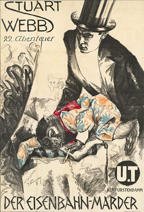 Der Eisenbahnmarder (1918) poster