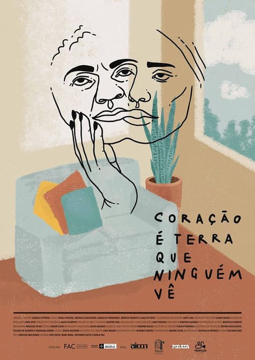 Coração É Terra que Ninguém Vê (2018) poster
