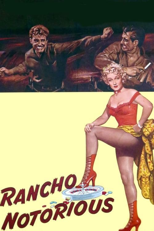De ranch der verdoemden (1952) poster