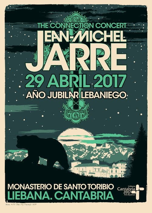 Jean-Michel Jarre - The Connection Concert (2017) poster