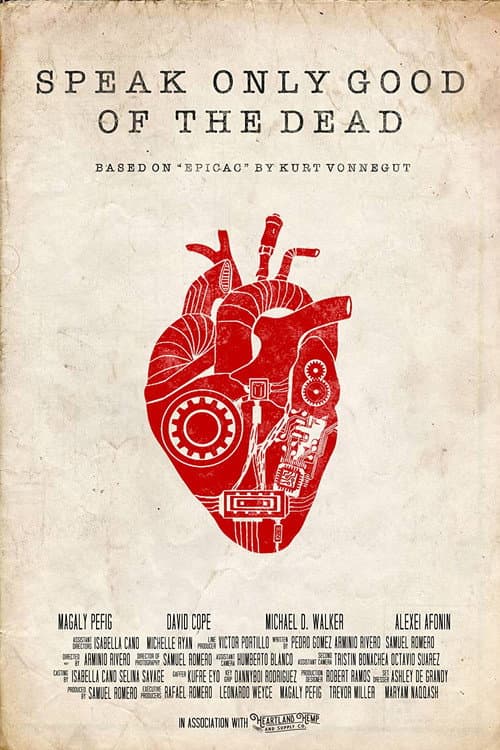 Speak Only Good of the Dead (2021) poster