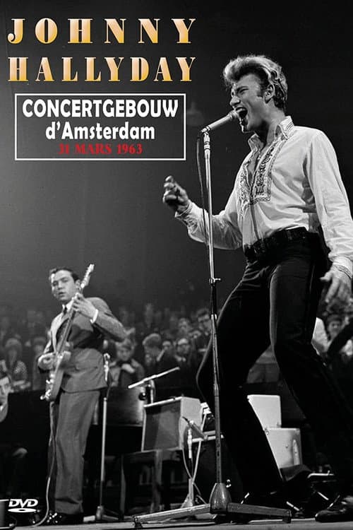 Johnny Hallyday concert Amsterdam 1963 (1963) poster