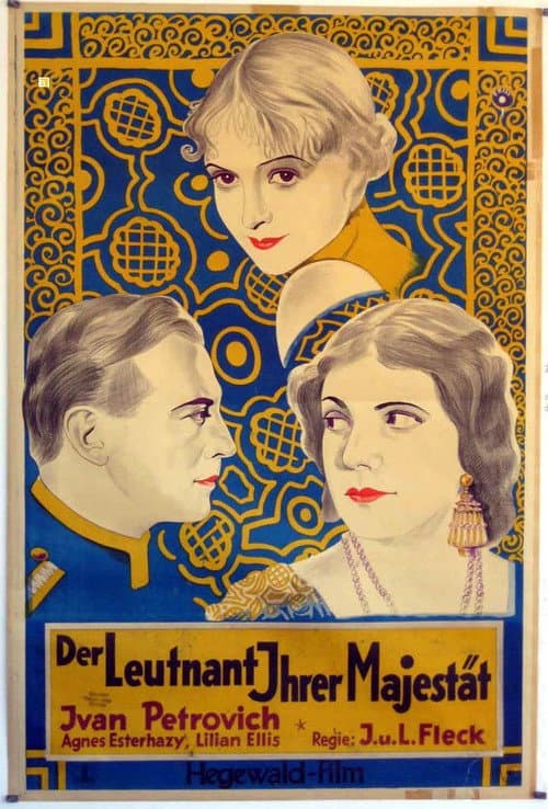 Der Leutnant Ihrer Majestät (1929) poster