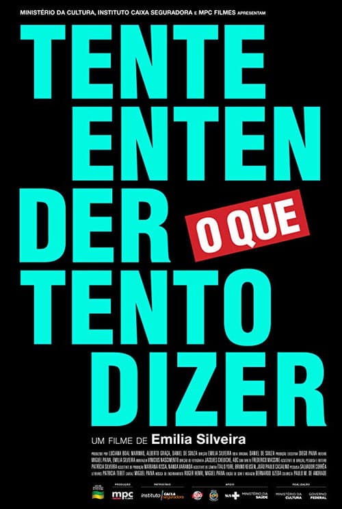 Tente Entender O Que Tento Dizer (2019) poster