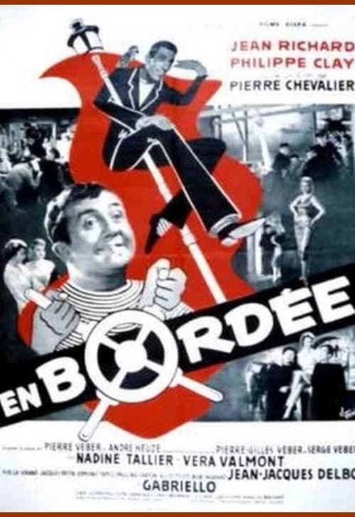En bordée (1958) poster
