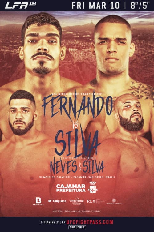 LFA 154: Fernando vs. Silva (2023) poster