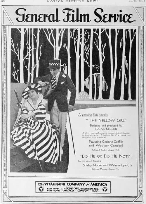 The Yellow Girl (1916) poster