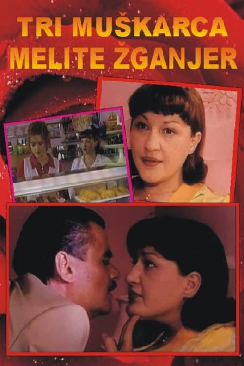 Tri muškarca Melite Žganjer (1998) poster