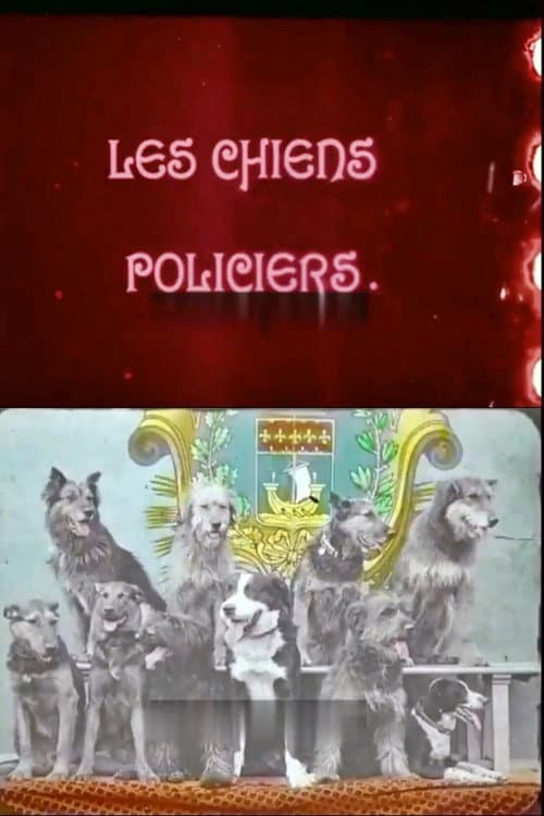 Les Chiens policiers (1907) poster