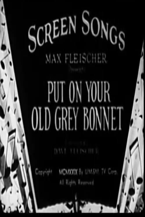 Put on Your Old Grey Bonnet (1929) poster