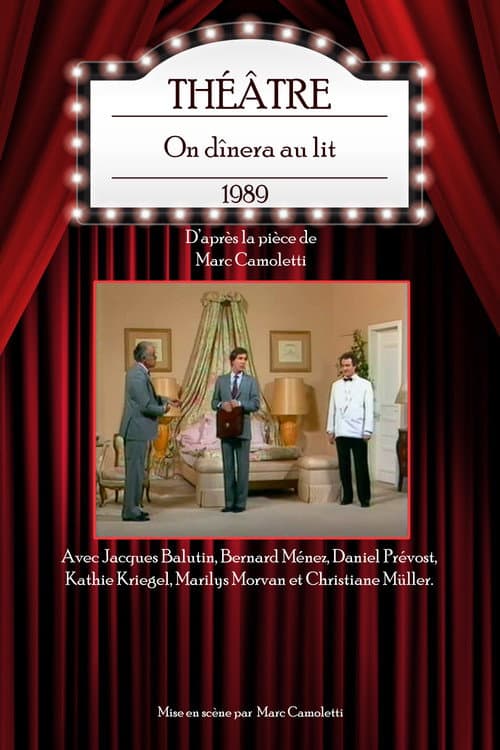 On dînera au lit (2008) poster