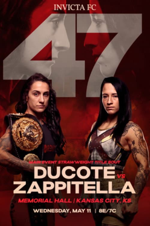 Invicta FC 47: Ducote vs. Zappitella (2022) poster