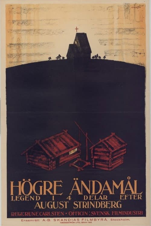 Högre ändamål (1921) poster