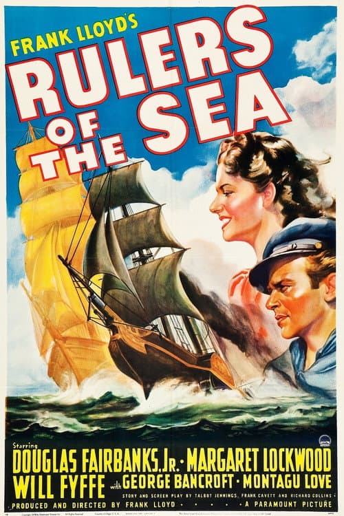 Rulers of the Sea (1939) poster