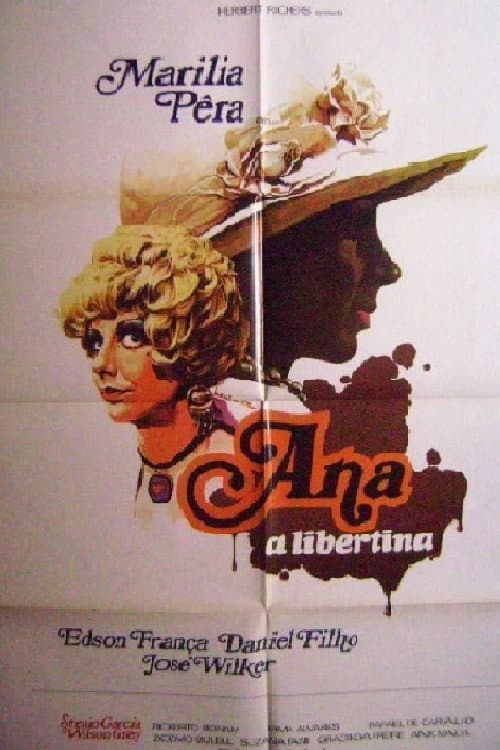 Ana, a Libertina (1975) poster