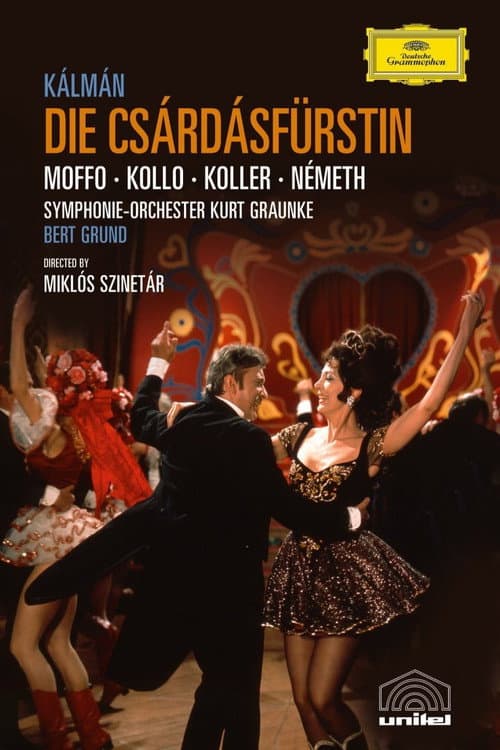 Die Csárdásfürstin (1971) poster