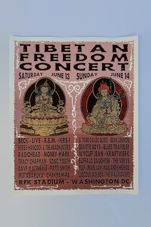 Tibetan Freedom Concert (1996) poster