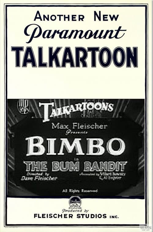The Bum Bandit (1931) poster
