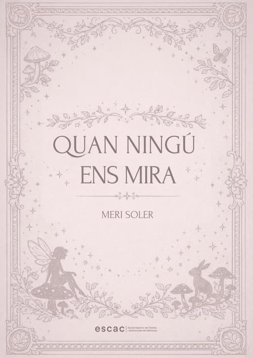 Quan ningú ens mira (2025) poster