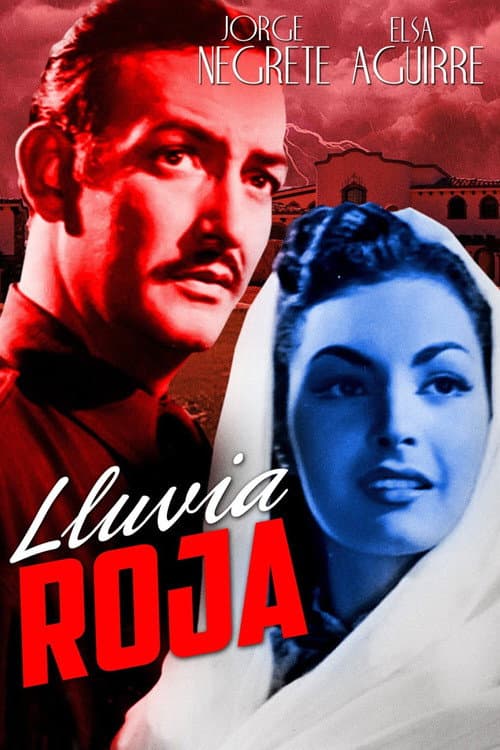 Lluvia roja (1950) poster