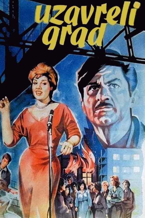 Uzavreli grad (1961) poster