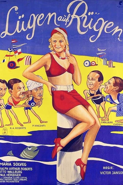 Lügen auf Rügen (1932) poster