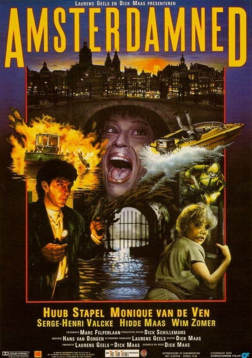 Amsterdamned (1988) poster