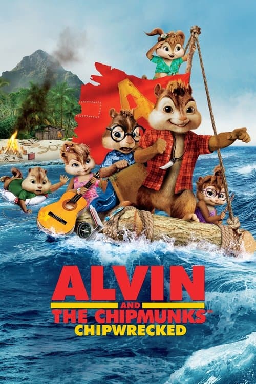 Alvin en de Chipmunks  III - Chipwrecked (2011) poster