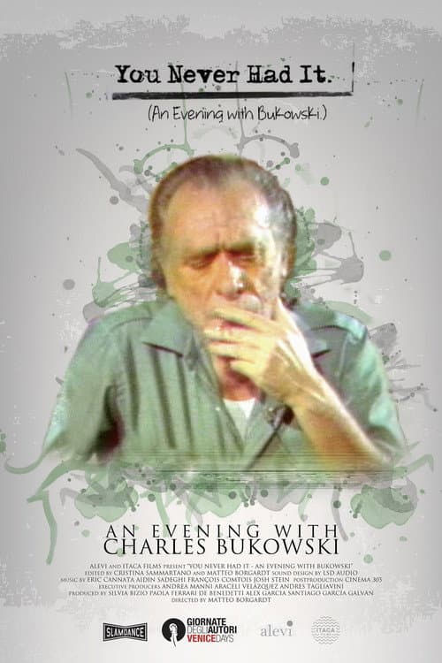 You Never Had It: An Evening With Bukowski (2016) poster