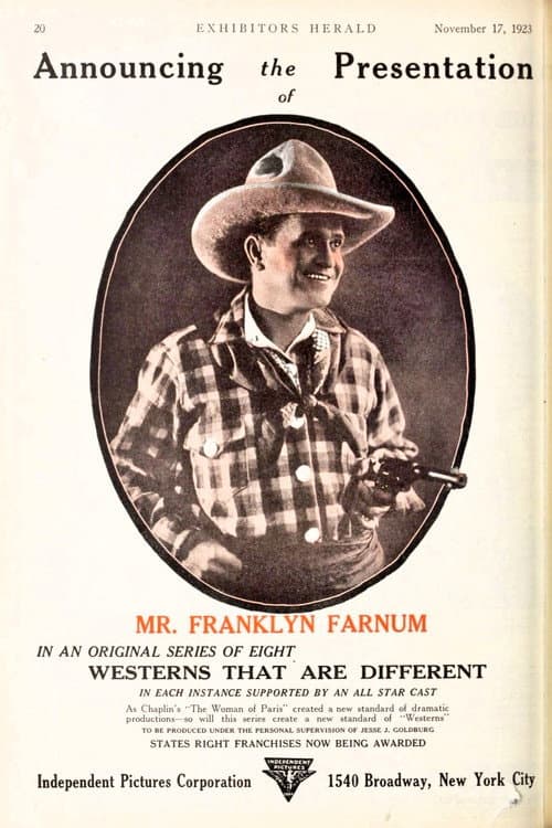 Crossed Trails (1924) poster