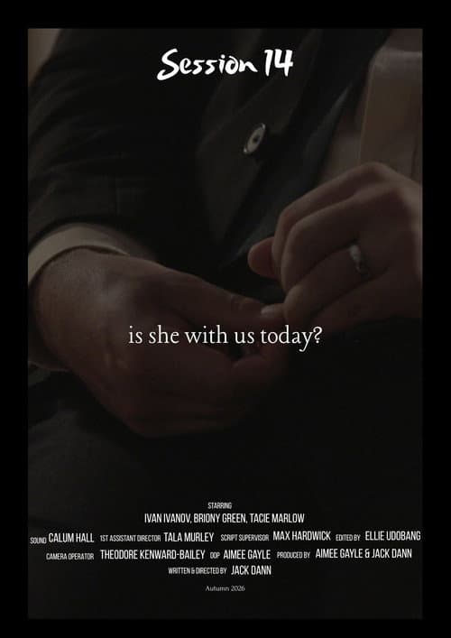 Session 14 (2027) poster