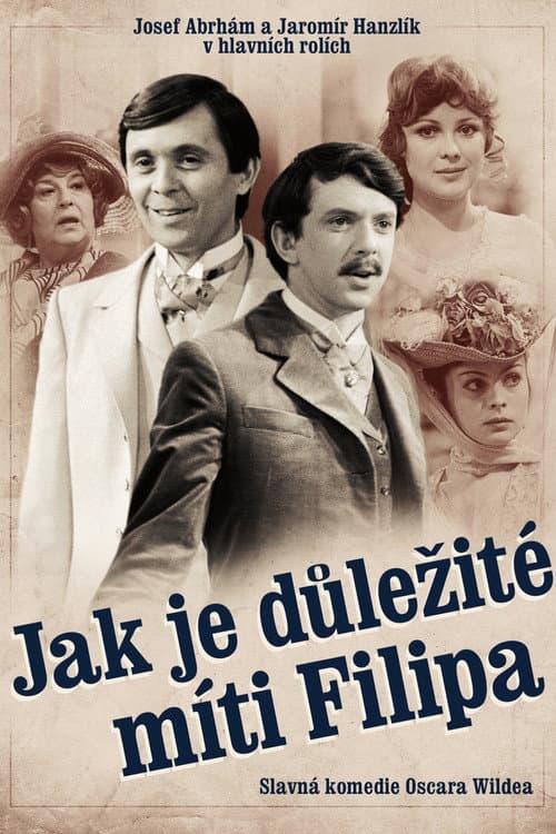 Jak je důležité míti Filipa (1979) poster