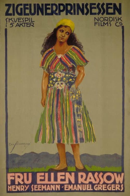 Zigeunerprinsessen (1918) poster