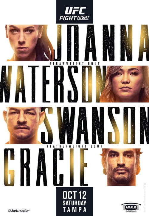 UFC Fight Night 161: Joanna vs. Waterson (2019) poster