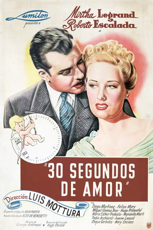 30 segundos de amor (1947) poster